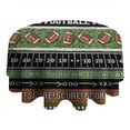thumbnail image 4 of Colorful Football Field and Balls Pattern Round Tablecloth 60"x60",Wrinkle Wipeable Table Cloth for Kitchen Dining Room Picnic Patio Party, 4 of 6