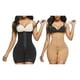 thumbnail image 5 of Qarigey Body para mujer, levantador de glúteos y caderas, ropa interior moldeadora de cintura alta de compresión, monos abiertos de tres Prendas para la parte inferior del cuerpo Beige 5XL, 5 of 6