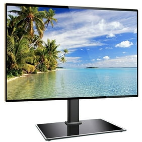 Universal Tabletop Tv Stand Base For 32 65 Inch Lcd Led Tvs Folding Tv Stand Pedestal Wall Display Base With Mount Walmart Com Walmart Com