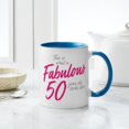 thumbnail image 4 of CafePress - Fabulous And 50 - 11 oz Ceramic Mug - Novelty Coffee Tea Cup, 4 of 4