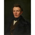 thumbnail image 3 of Ferdinand Georg Waldmüller 19x24 Black Modern Framed Museum Art Print Titled - Lord Von Bartsch (1842), 3 of 5