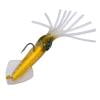 1/3/5/8/10Pcs 5.3x1.4 Inch Fishing Bait Saltwater Freshwater Fake Squid Octopus Soft Bait Built-in Lead Hook Biomimetic Compatible with Predator Fish Fishing Lure with Realistic Streamlined Design