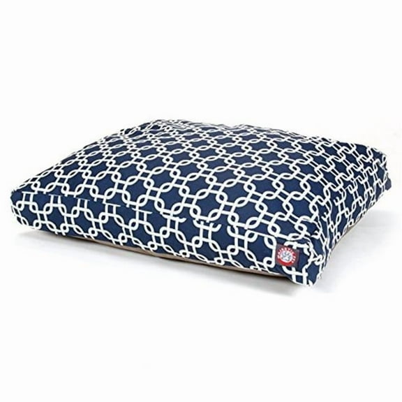 MajesticPet  36 x 44 in. Links Rectangle Pet Bed - Red