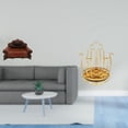 thumbnail image 2 of LeeQinersw Dollhouse Furniture Doll Miniature Sofa Cup Holder Mug Organizer Metal Rack Rotating Iron Frame Realistic Decor Suitable for Living Room Bedroom Disp, 2 of 8