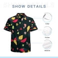 thumbnail image 7 of High Quality Hawaiian Shirts for Men Short Sleeve Aloha Beach Shirt Floral Summer Casual Button Down Shirts Blouses 4G8DSH, 7 of 7