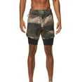 thumbnail image 6 of LYMAYTER Men's Quick Dry Shorts Layered Athletic Gym 2-in-1 Drawstring Workout Shorts for S-2XL, 6 of 9