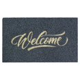 thumbnail image 4 of Welcome Doormat Welcome Doormat Polyester Fiber Welcome Mat Outdoor Rug Non Slip Entryway Indoor Outdoors Mats, 4 of 8