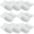 thumbnail image 4 of 8 Pairs Hotel Slippers Disposable Slippers Spa Slippers Salon Spa Slippers One Time Slipper, 4 of 8