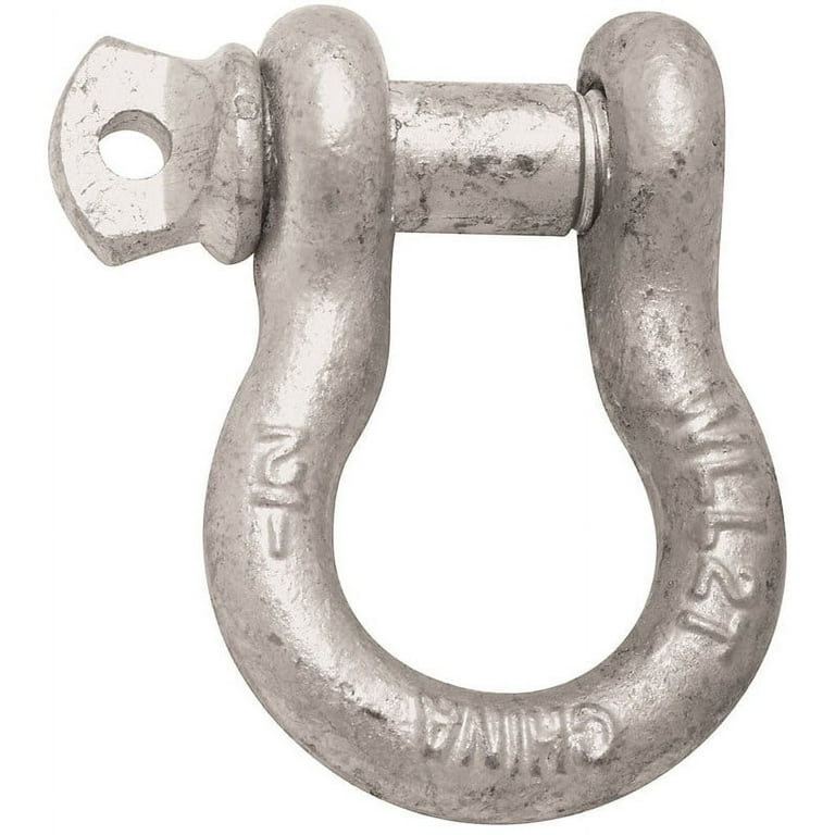 National Hardware Galvanized Steel Anchor Shackle 4000 lb. cap. National Hardware Galvanized Steel Anchor Shackle 4000 lb. cap.