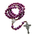 thumbnail image 1 of Vintage Rosary Catholic Prayer Beads Necklace Christ Jesus for Cross Pendant Necklace Beaded Religious Jewelry Gift, 1 of 4