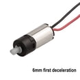 thumbnail image 2 of Bgsha 1pc 6mm Planetary Reduction Motor DC 3V 1200RPM Coreless Gearbox High Transmission For DIY Robot Car, 2 of 10