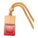 thumbnail image 4 of Ambientador colgante para coche, frasco difusor de perfume con tapa de madera y organizador. Rojo, 4 of 9