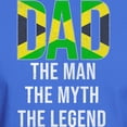 thumbnail image 3 of CafePress - Jamaica Dad Fathers Day T Shirt - Men's Classic Graphic Cotton T-Shirt, 3 of 4