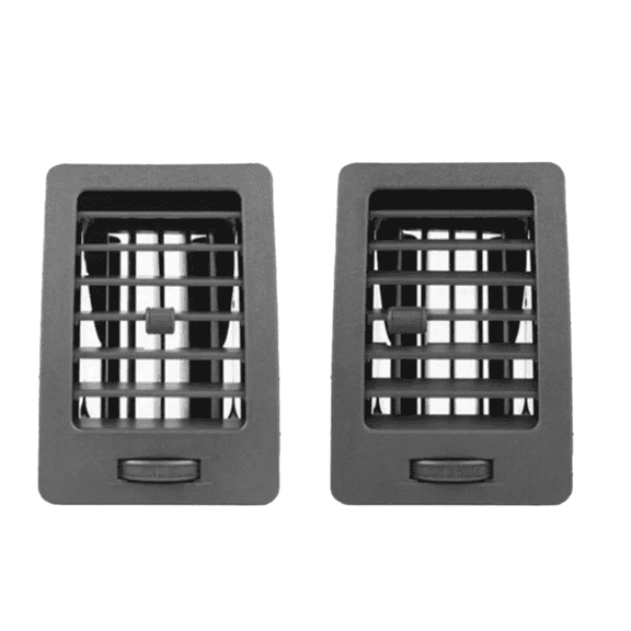 Left Drive Side And Passenger Ac Vent Air Conditioner Outlet Carparts For Toyota 4Runner For Toyota Hilux Dashboard Climate Control Air Vent Bezel Pane-black-Left and right