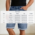thumbnail image 4 of LONKITO Mens Jean Shorts Outdoor Work Casual Denim Shorts with Pockets for 2026 Summer Clothes Size S, 4 of 8