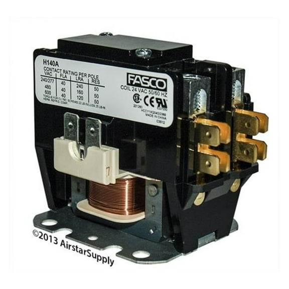 Replacement for Furnas Single Pole / 1 Pole 40 Amp Heavy Duty Contactor 45GG10AJA