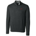 thumbnail image 2 of Men's Cutter & Buck Bobby Bowden Heather Charcoal Florida State Seminoles Big & Tall Lakemont Quarter-Zip Pullover, 2 of 3