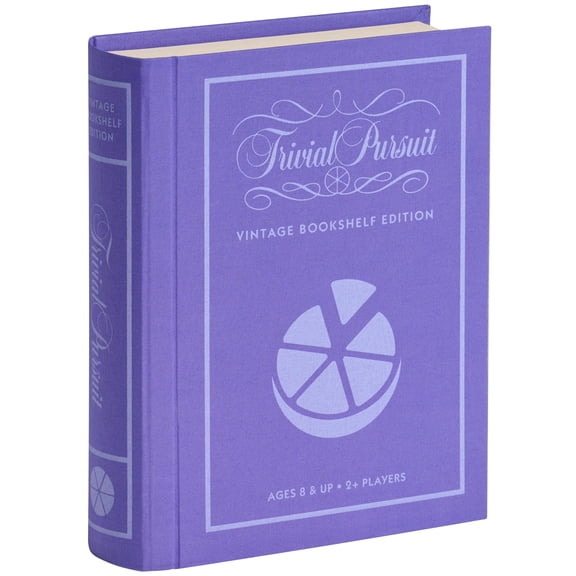 WS Game Company Trivial Pursuit Vintage Bookshelf Edition, Board Game for Ages 8 and Up