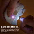 thumbnail image 4 of SmartBy Electric Nail Clipper 3 Speed Automatic Nail Trimmer with LED Light USB Rechargeable Baby Kids Adults Seniors Toenails Fingernail Cutter Polisher, 4 of 7