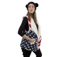 thumbnail image 6 of Soft Sherpa Vest High Low Open Front Fits Medium to Large USA Flag, 6 of 6
