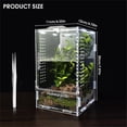 thumbnail image 3 of Recinto para Arañas Saltarinas, Terrario Acrílico Grande para Tarántulas, Recinto para Reptiles, Accesorios para Arañas Saltarinas, 3 of 5