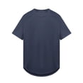 thumbnail image 5 of kpoplk Mens Casual T Shirt Soft Plain Tshirts for Men Cooling Crew Neck Casual Loose Fit Tee Shirt Size XL,Navy, 5 of 5