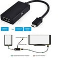 thumbnail image 4 of Micro USB 2.0 MHL To HDMI Cable HD 1080P For Android for HTC Mini Android Mirco Adapter HDMI USB Converter, 4 of 9