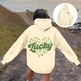 thumbnail image 2 of Lady Printed Hooded Sweater, 2 of 6