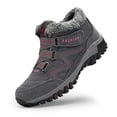 thumbnail image 1 of Botas de nieve de gran tamaño para amantes del invierno, además de zapatos de algodón para exteriores cálidos de terciopelo para hombres y mujeres, zapatos deportivos de algodón de lado, 1 of 6