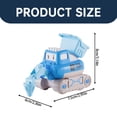 thumbnail image 2 of XIANXIAN Construction Toy Cars for Toddlers 1-3 Boy Toys Mini Pull Back Cars Small Truck Sensory Bin Easter Egg Fillers Bulk & Goodie Bag Stuffers Party Favors for Kids 3-5, 2 of 5
