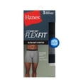 thumbnail image 2 of Hanes Mens Underwear Boxer Briefs, 3-Pack, Comfort Flex Fit Boxer Briefs, Moisture Wicking CFFBF3, 2 of 9