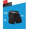 thumbnail image 2 of Hanes Boys' Performance Tween Boxer Briefs Pack, X-Temp, Assorted, 6-Pack M, 2 of 3