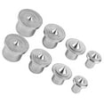 thumbnail image 3 of 8 Pcs Steel Dowel Centers, Solid Hollow Marking Tool Set, Machined for Proper Alignment, Use for Woodworking Projects, 3 of 7
