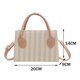 thumbnail image 5 of Bolso hobo transpirable de moda para mujer para regalo de cumpleaños (caqui) Ehuebsd Para Estrenar, 5 of 9