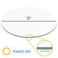 thumbnail image 2 of KastLite Clear Acrylic Disc | Plexiglass Circle with Custom Thickness and Diameter | Selection: 1/4" Thickness with 11" Diameter, 2 of 5
