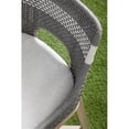 thumbnail image 4 of Pemberly Row Contemporary 26" Dove Rope Outdoor Counter Stool in Gray, 4 of 10