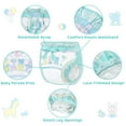 thumbnail image 6 of Littleforbig Silky Adult Ribbon Omutsu Diaper Wrap Cover Washable Adjustable Reusable Waterproof - Baby Parade M, 6 of 8