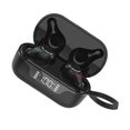thumbnail image 2 of Auriculares Bluetooth 5.0 Auriculares con sonido estéreo de alta fidelidad inalámbricos Auriculares de emparejamiento automático con estuche de carga, Negro Inevent EL5174-01B, 2 of 6