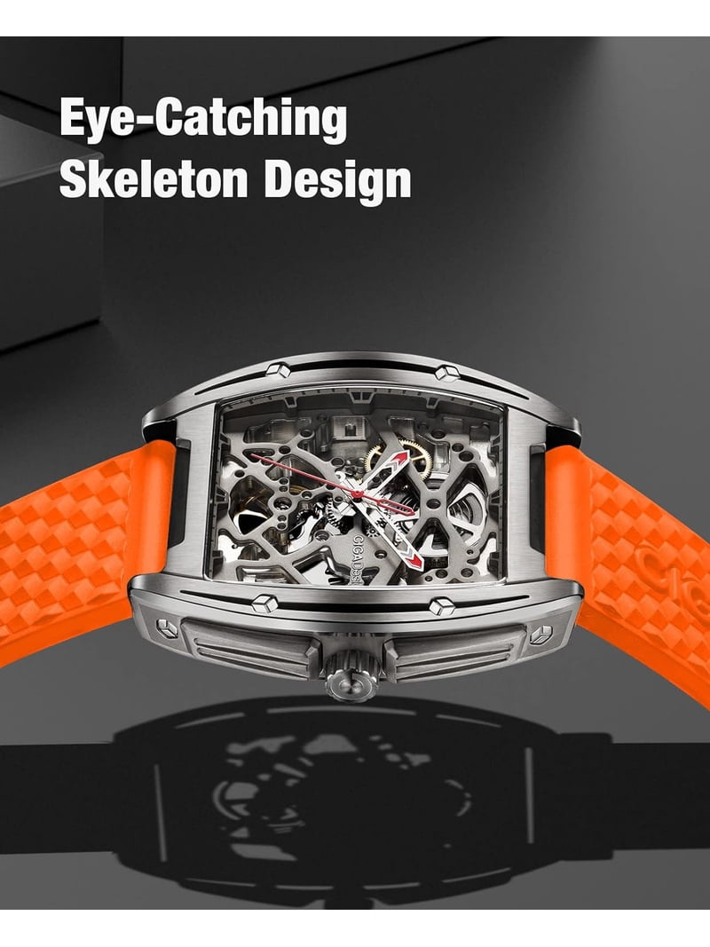 CIGA Design Skeleton Watch Z Series Titanium Automatic Mechanical