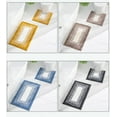thumbnail image 3 of ACMDL    Color Bathroom Mat Modern Anti-skid Toilet Rugs Set Rectangle U Shape Doormat For Bath Capets Microfiber 50x80 50X50cm, 3 of 7
