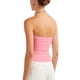 thumbnail image 5 of Fiudx Liquidación de Ahorros de Verano Top de Punto Roscado de Color Sólido Sin Tirantes Sexy para Mujer, 5 of 6