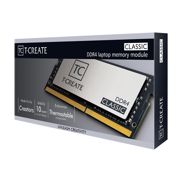 Team T-CREATE CLASSIC 32GB (2 x 16GB) 260-Pin DDR4 SO-DIMM DDR4