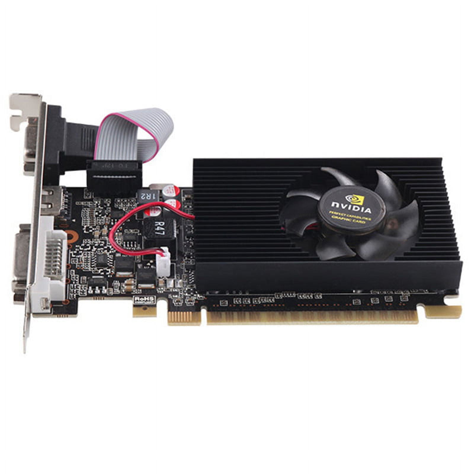 New GT7102G dual DVI industrial control all-in-one machine half-height card game desktop small chassis independent graphics card