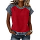 thumbnail image 1 of Camiseta de Moda de Verano de Color Sólido de Cuello Redondo de la Camiseta de la Mujer de Manga Corta de la Camiseta de la Camiseta de la Camiseta de la Camiseta de la Camiseta de la Camiseta de la, 1 of 7