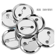 thumbnail image 3 of 300pcs Blank Pinned Back Metal Pinback Button Supply Materials Parts For Badge Button Maker, 3 of 6