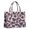 Pink And Purple-2, variant on Large Capacity Tote Bag,Pink and Pink Of Leopard Print Handbag Fashion Luxury Tote Bag,15.7"x13"x 5.1" Inches,Laptop Compatible