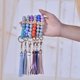 thumbnail image 5 of Pulsera Llavero Pulsera Con Cuentas De Silicona Pulsera De Cuentas De Madera Para Mujer Chica Llavero Anillo Brazalete De Cuentas 2 Piezas Advancent AP006770-01, 5 of 6
