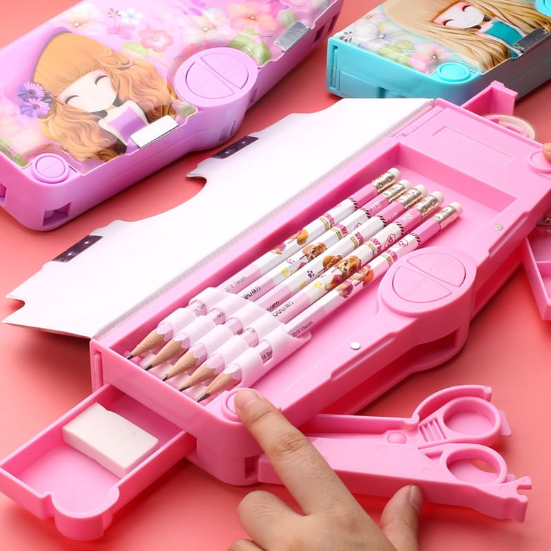 Double Open Multi layer Pencil Case for Fancy Egypt Ubuy