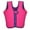 Pink, variant on Gelikeya Life Jackets for Kids Toddler Solid Color Swim Vest Kids Floaties Boys Girls Training Swimsuit 30-50 lbs Pink 5-6 Years