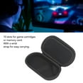 thumbnail image 4 of Case de Transporte de Consola de Juegos, Consola de JUEGO Impermeable de Nylon Negro Con Caparazón Duro para PSV 2000, 4 of 7